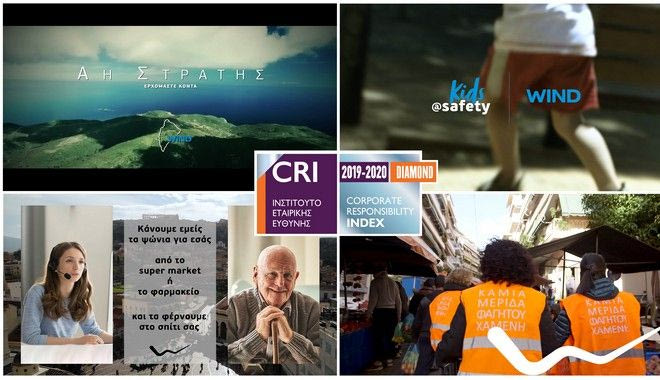 H μεγαλύτερη διάκριση για την Εταιρική Υπευθυνότητα της WIND