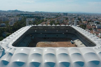 OPAP ARENA από ψηλά-Αποκλειστικά πλάνα από το νέο γήπεδο της ΑΕΚ