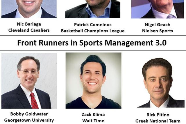 Webinar: Front Runners in Sports Management 3.0