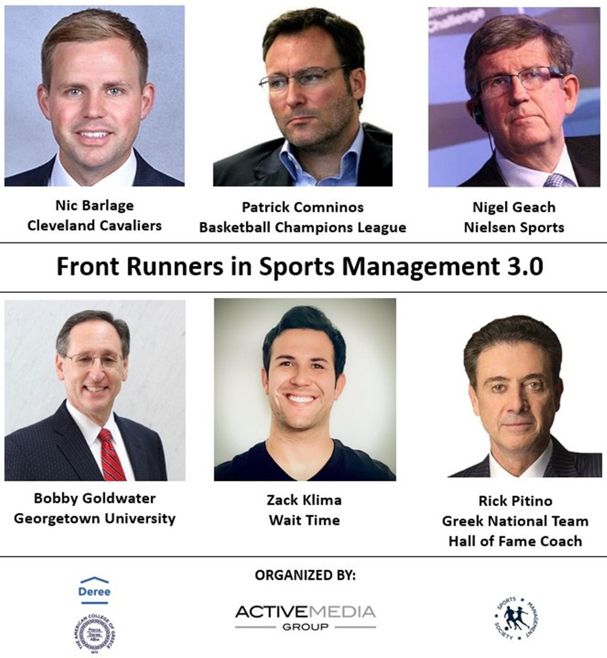 Webinar: Front Runners in Sports Management 3.0