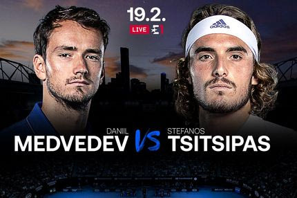 Ο μεγάλος ημιτελικός του Στέφανου Τσιτσιπά για το Australian Open στα κανάλια Eurosport από τη Nova!
