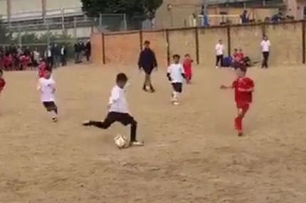 Νέα απίθανη γκολάρα ο γιος του Κριστιάνο