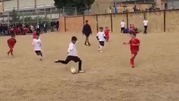 Νέα απίθανη γκολάρα ο γιος του Κριστιάνο