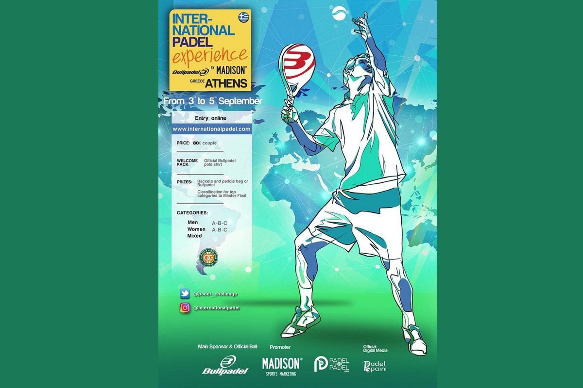 To international padel experience έρχεται στο Olympico Padel Club