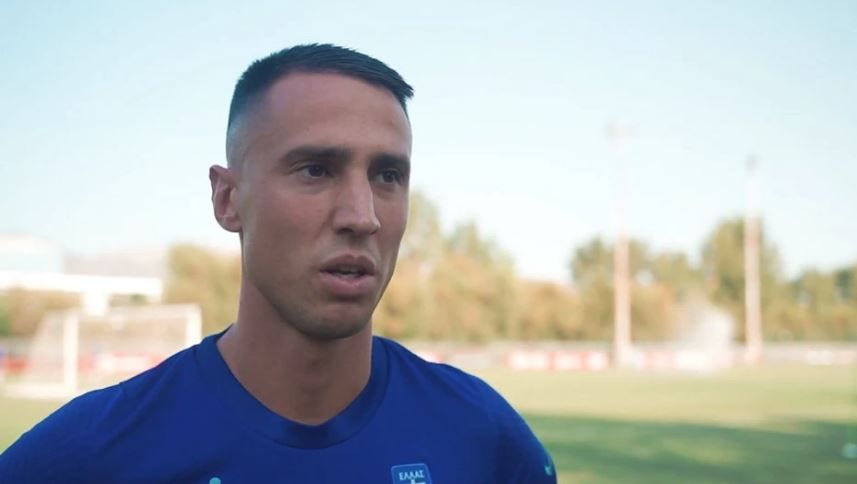 Ο Οδυσσέας Βλαχοδήμος στον ΟΠΑΠ: «Θέλουμε να φτάσουμε ψηλά την Εθνική Ομάδα»