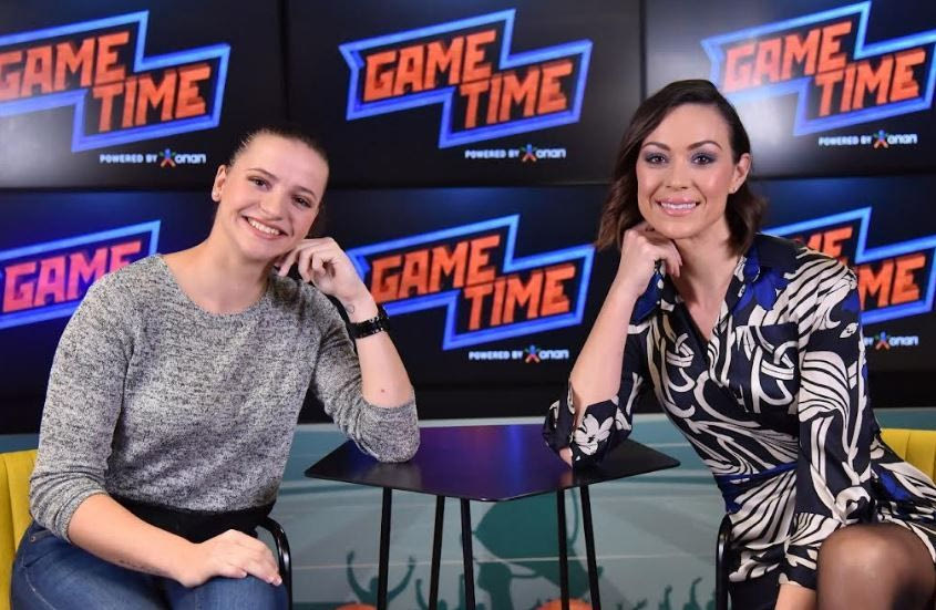 Η μπασκετμπολίστρια του Παναθηναϊκού Αγγελική Βιντσιλαίου στο ΟΠΑΠ GAME TIME ΜΠΑΣΚΕΤ για την Euroleague