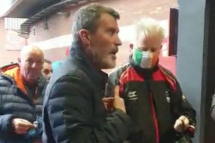 Οπαδός της Γιουνάιτεντ τα “έχωσε” στον Ρόι Κιν μετά την ήττα από τη Σίτι