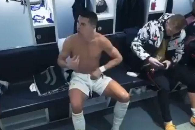 Το video από τα αποδυτήρια της Γιουβέντους με τον έξαλλο Ρονάλντο μετά τον αποκλεισμό από το Champions League