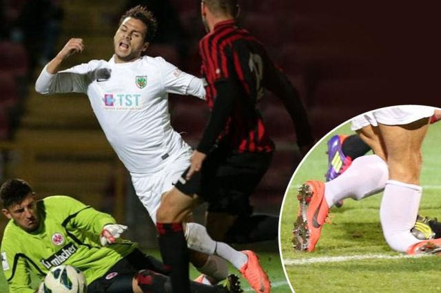 Ανατριχιαστικός τραυματισμός στη Γερμανία