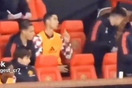 Ρονάλντο: Το βίντεο ντοκουμέντο του “όχι” στον Τεν Χαχ κουνώνοντας το δάχτυλο