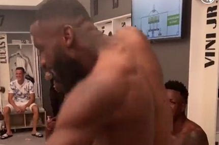 Ο επικός χορός του Ρούντιγκερ αποκαλύφθηκε μέσα από τ’ αποδυτήρια της Ρεάλ