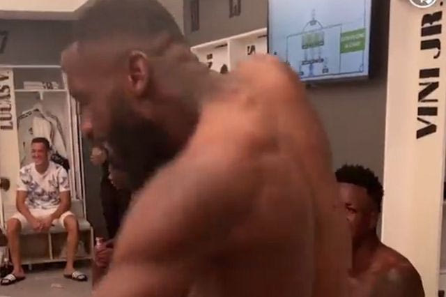 Ο επικός χορός του Ρούντιγκερ αποκαλύφθηκε μέσα από τ’ αποδυτήρια της Ρεάλ