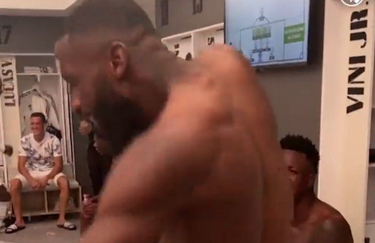 Ο επικός χορός του Ρούντιγκερ αποκαλύφθηκε μέσα από τ’ αποδυτήρια της Ρεάλ