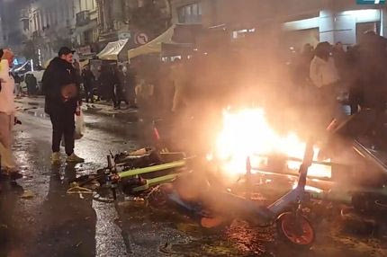 Βέλγιο – Μαρόκο: Άγρια επεισόδια στις Βρυξέλλες