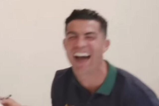 Ρονάλντο,  καλλιτέχνης: Ζωγράφισε τον Πέπε κι έπεσε κάτω από τα γέλια