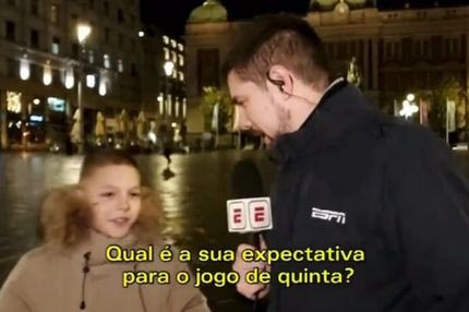 Μουντιάλ 2022: Πιτσιρικάς “κομματιάζει” Βραζιλιάνο ρεπόρτερ με τις προβλέψεις του για το Σερβία – Βραζιλία