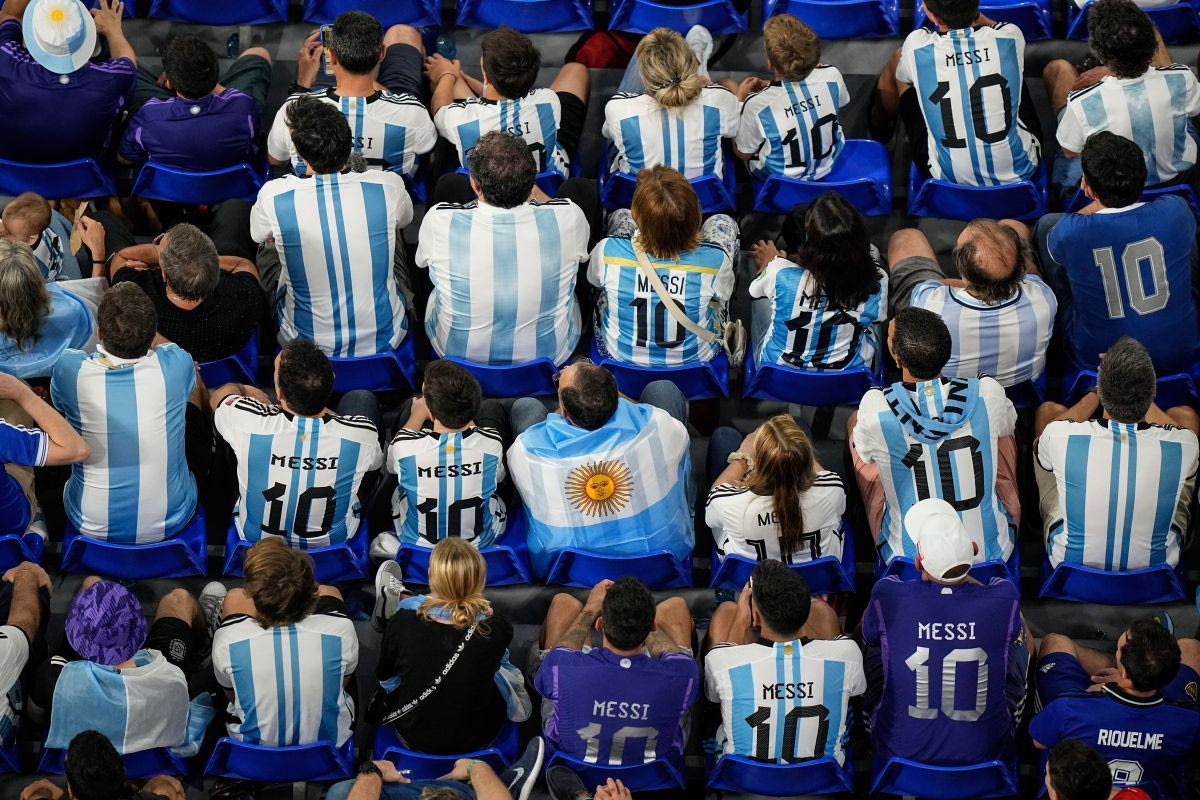 Μουντιάλ 2022: Ένα γήπεδο βαμμένο στα χρώματα της Αργεντινής