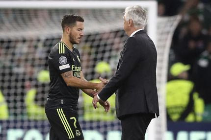 Αζάρ: Ούτε “γεια” με Αντσελότι αλλά έχει στόχους με τη Ρεάλ