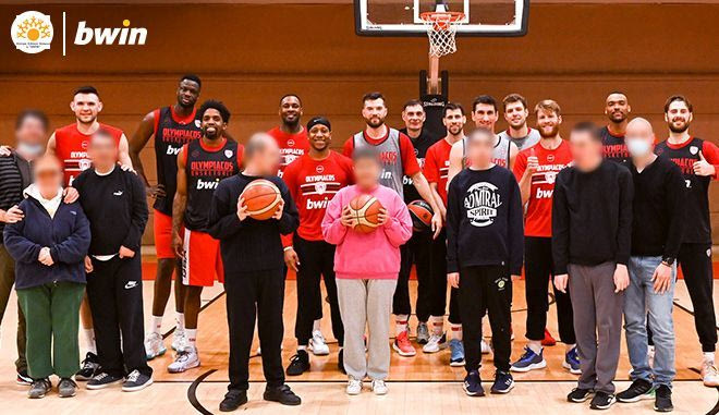 bwin και ΚΑΕ Ολυμπιακός δίπλα στο Κέντρο Ειδικών Ατόμων η “Χαρά”