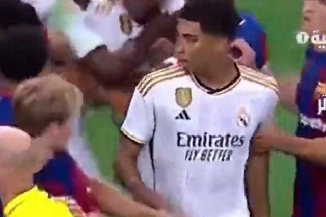 Στα χαμένα ο Μπέλιγχαμ όταν ξέσπασε φασαρία στο Ρεάλ – Μπαρτσελόνα