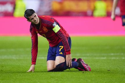 Απίθανο! Ο Μοράτα πήγε για μπάλα με τα παιδιά του και την “έφαγε” στα μάτια