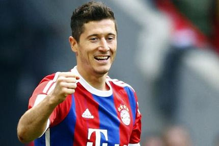 To πανηγύρισε και στο twitter ο Λεβαντόβσκι