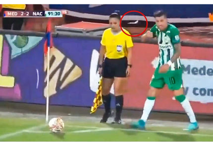 Σοκαριστικό περιστατικό χωρίς προηγούμενο στην Κολομβία, οπαδός εκτόξευσε μαχαίρι σε ποδοσφαιριστή