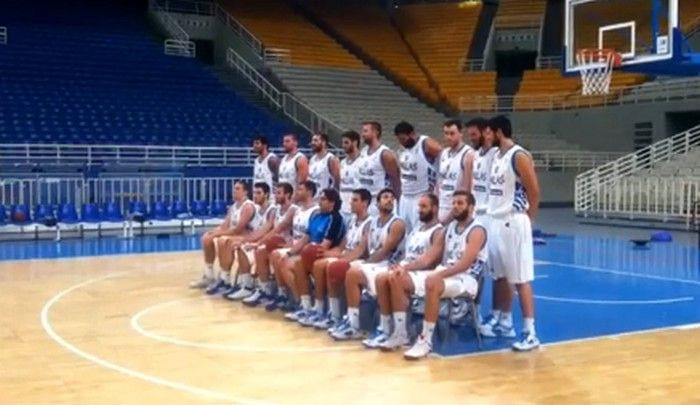 Η φωτογράφιση της Εθνικής (video)