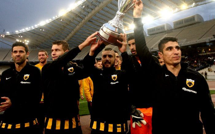 Με το Κύπελλο στους οργανωμένους οι παίκτες της ΑΕΚ