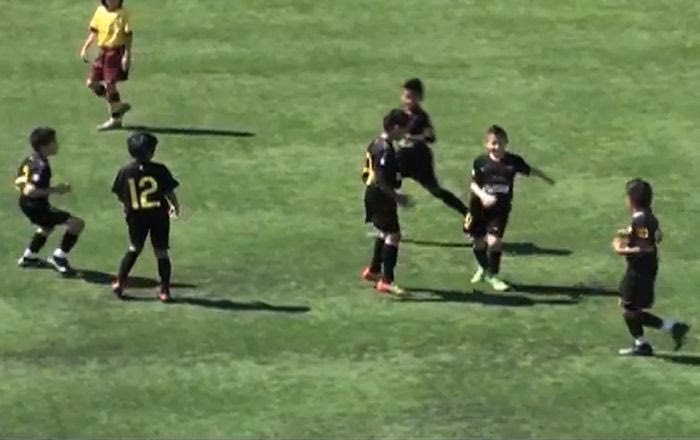 Τρομερή ομάδα της Μπαρτσελόνα με 11χρονους