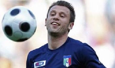 Νεύρα Κασάνο με Κιελίνι στην προπόνηση