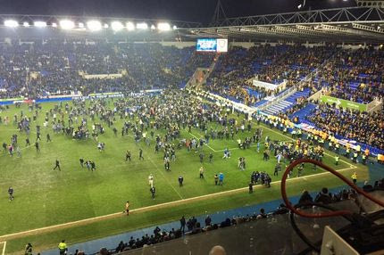 Εισβολή οπαδών για την πρόκριση στον ημιτελικό του Κυπέλλου (VIDEO)