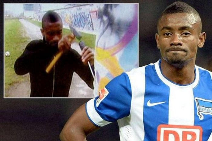 Πρόστιμο στον Καλού για φθορές στο “Τείχος του Βερολίνου” (VIDEO)