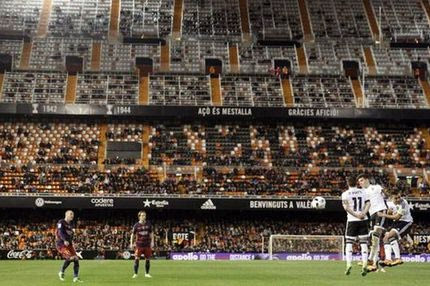 Οι κενές θέσεις φέρνουν πρόστιμο στις ομάδες της Primera Division