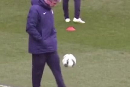 Τα κολπάκια του Πελεγκρίνι στην προπόνηση (VIDEO)