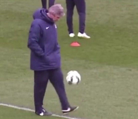 Τα κολπάκια του Πελεγκρίνι στην προπόνηση (VIDEO)